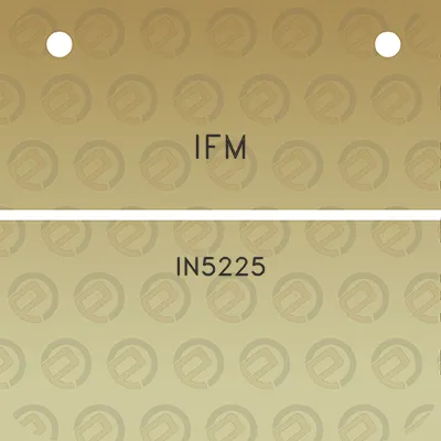 ifm-in5225