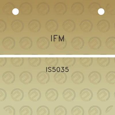 ifm-is5035