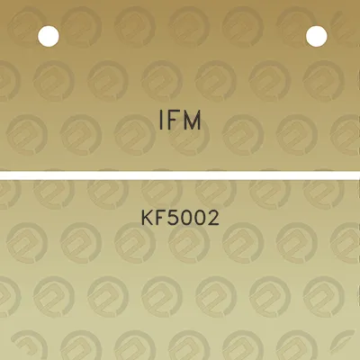 ifm-kf5002