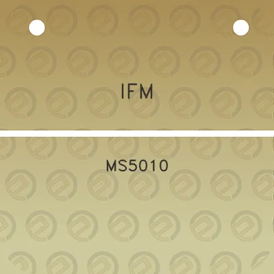 ifm-ms5010