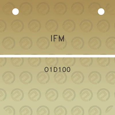 ifm-o1d100