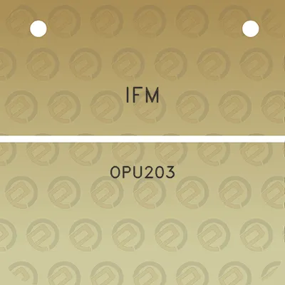 ifm-opu203