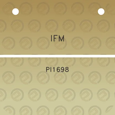 ifm-pi1698