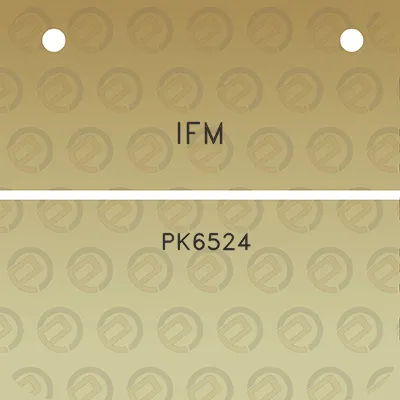 ifm-pk6524