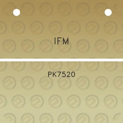 ifm-pk7520