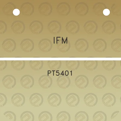 ifm-pt5401