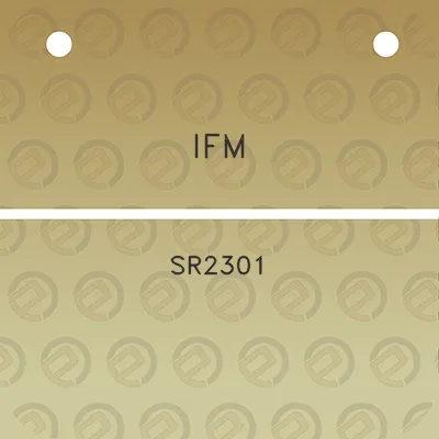 ifm-sr2301