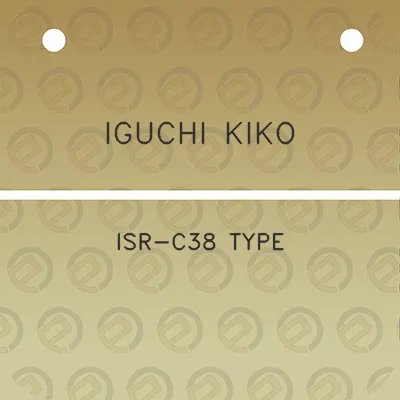 iguchi-kiko-isr-c38-type