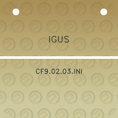 igus-cf90203ini