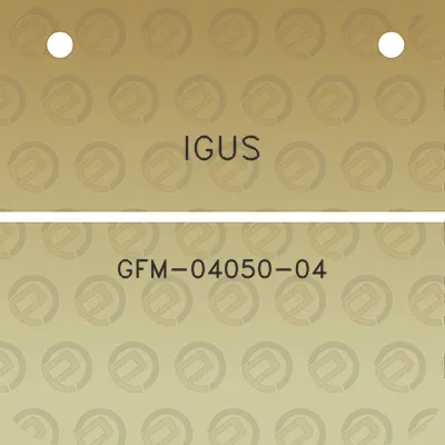 igus-gfm-04050-04