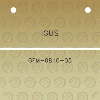 igus-gfm-0810-05