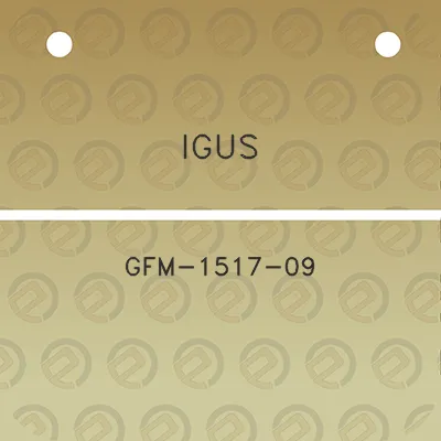 igus-gfm-1517-09