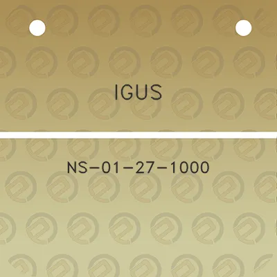 igus-ns-01-27-1000