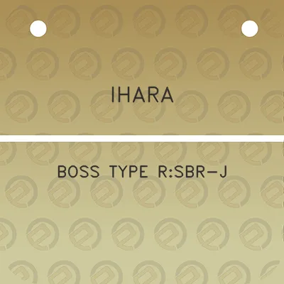 ihara-boss-type-rsbr-j