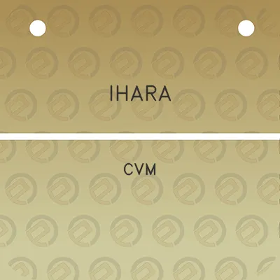 ihara-cvm