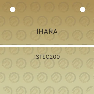 ihara-istec200