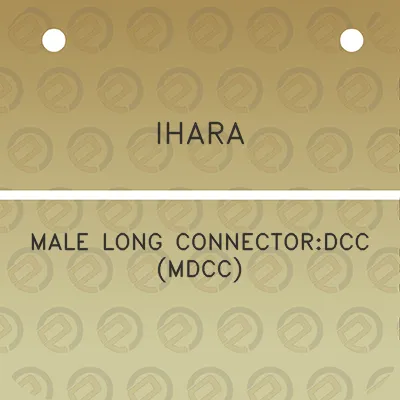 ihara-male-long-connectordcc-mdcc