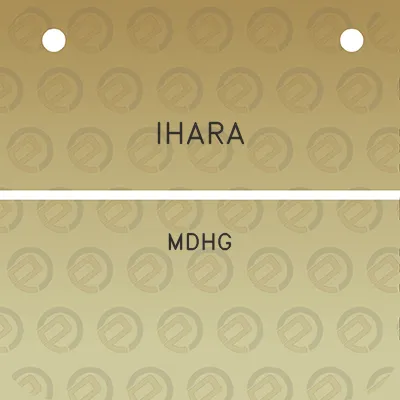 ihara-mdhg