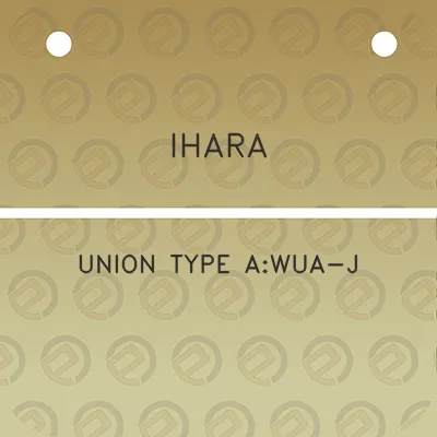 ihara-union-type-awua-j