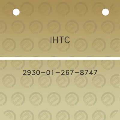 ihtc-2930-01-267-8747