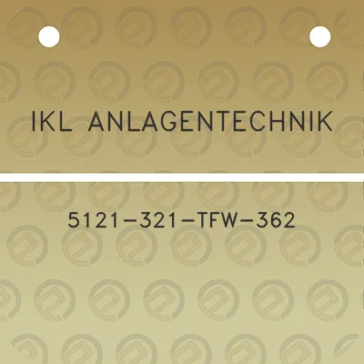 ikl-anlagentechnik-5121-321-tfw-362