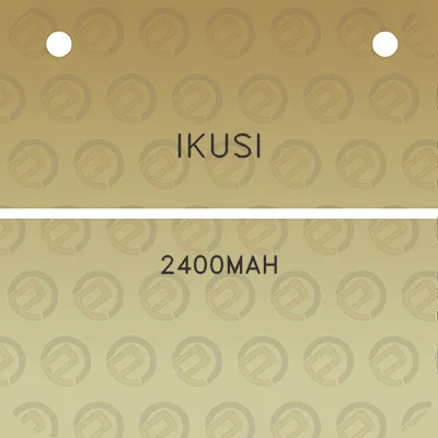 ikusi-2400mah