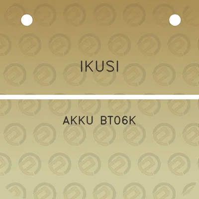 ikusi-akku-bt06k