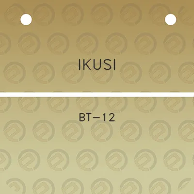 ikusi-bt-12