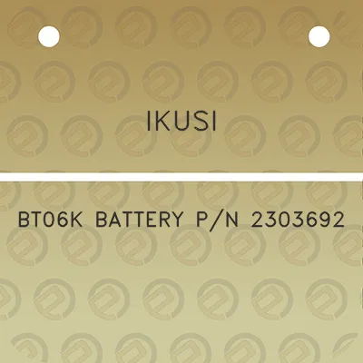 ikusi-bt06k-battery-pn-2303692