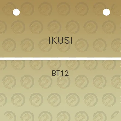 ikusi-bt12