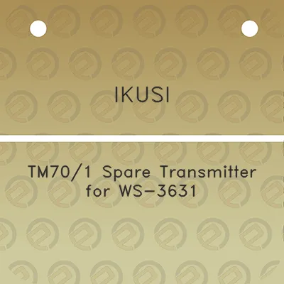 ikusi-tm701-spare-transmitter-for-ws-3631