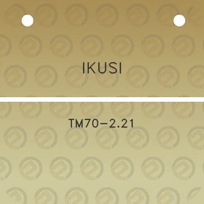 ikusi-tm70-221