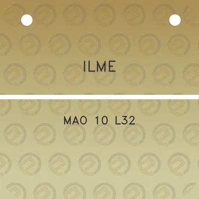 ilme-mao-10-l32