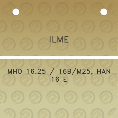 ilme-mho-1625-16bm25-han-16-e