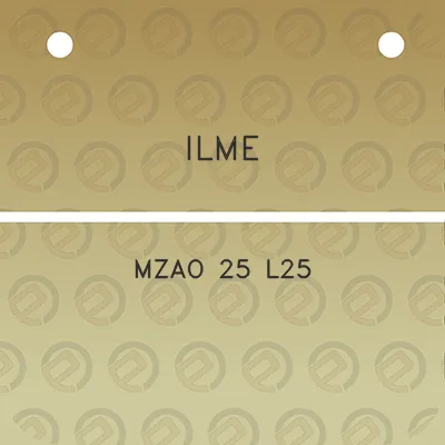 ilme-mzao-25-l25