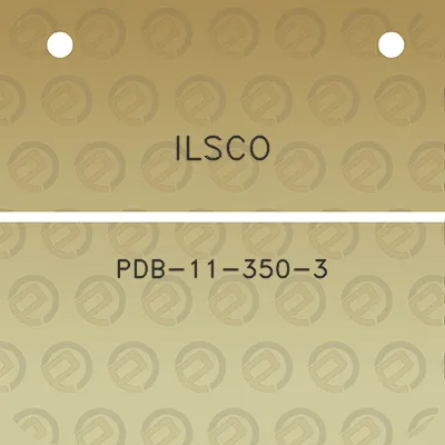 ilsco-pdb-11-350-3