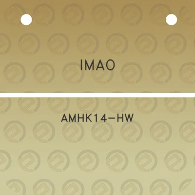 imao-amhk14-hw