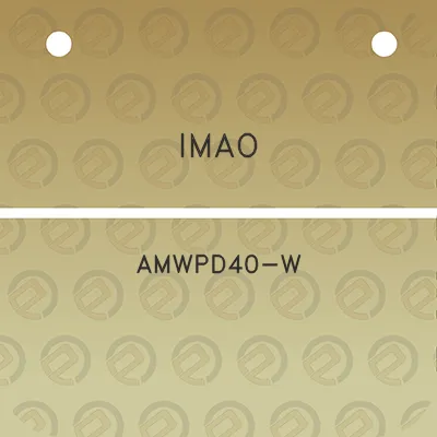 imao-amwpd40-w