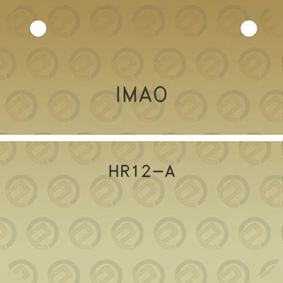 imao-hr12-a