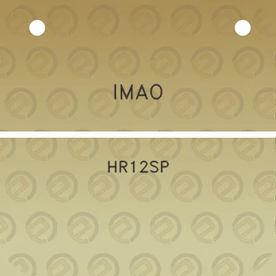 imao-hr12sp