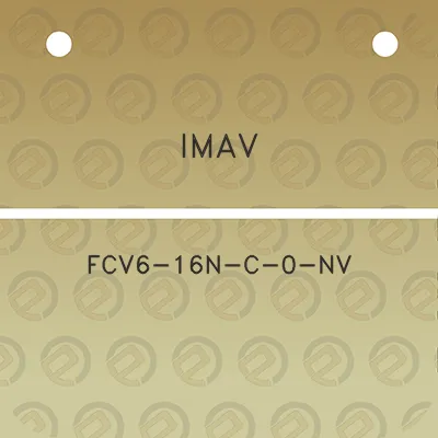 imav-fcv6-16n-c-0-nv