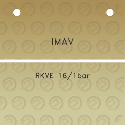 imav-rkve-161bar