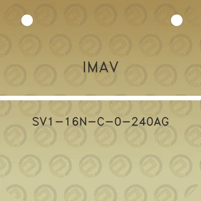 imav-sv1-16n-c-0-240ag