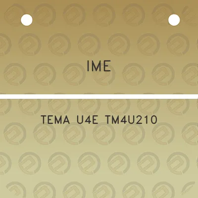 ime-tema-u4e-tm4u210