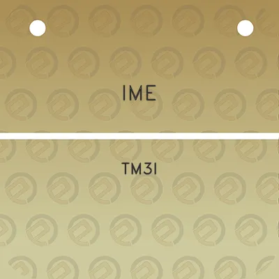 ime-tm3i