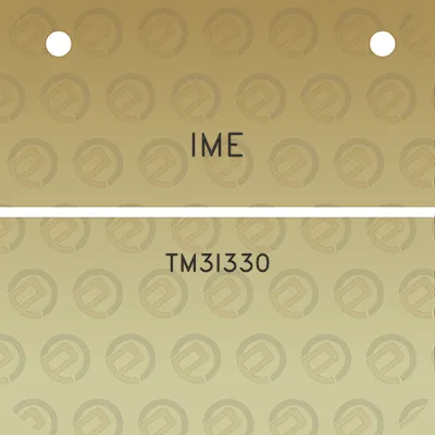 ime-tm3i330