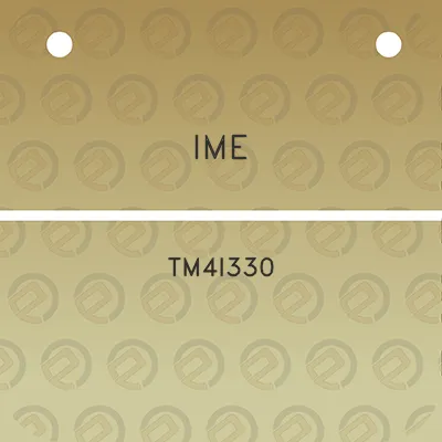 ime-tm4i330