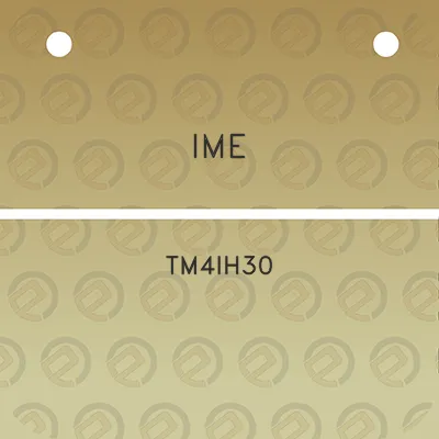 ime-tm4ih30