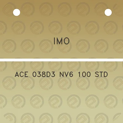 imo-ace-038d3-nv6-100-std