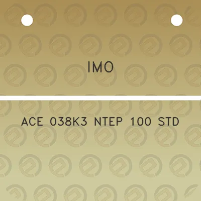 imo-ace-038k3-ntep-100-std